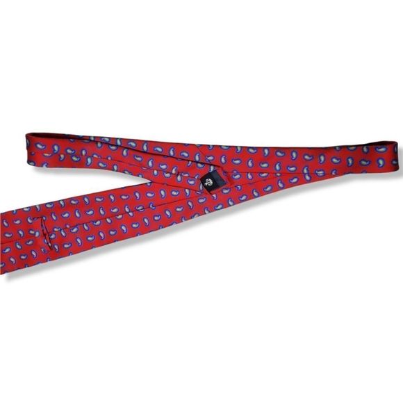 VINTAGE FACONNABLE SILK TIE - Picture 3 of 3